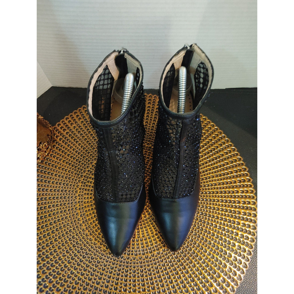 Adrienne Vittadini Nisa Mesh Ankle Boots Size 8.5M - Picture 3 of 7
